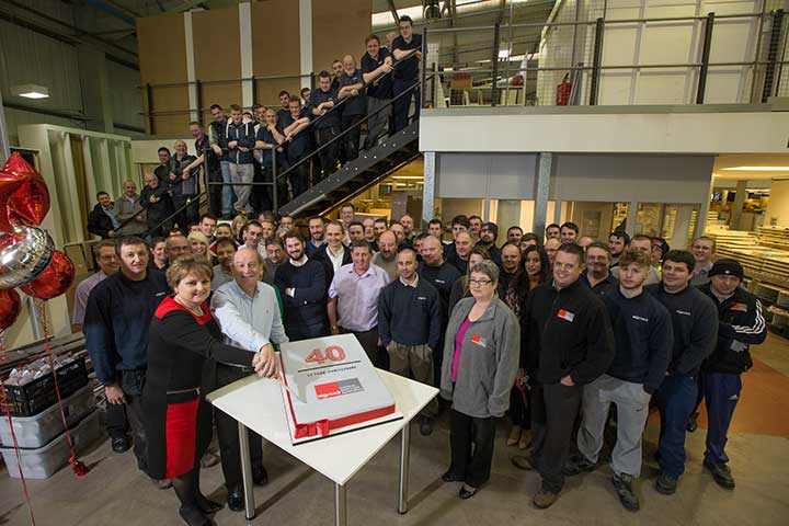 Celebrating 40 years of kitchen manufacturing