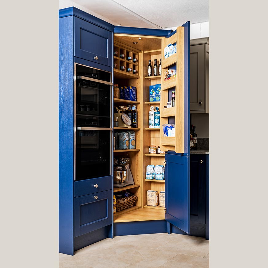 Corner Pantry by Sigma 3 Kitchens