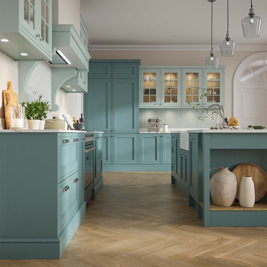 Inframe traditional kitchen by Sigma 3 Kitchens