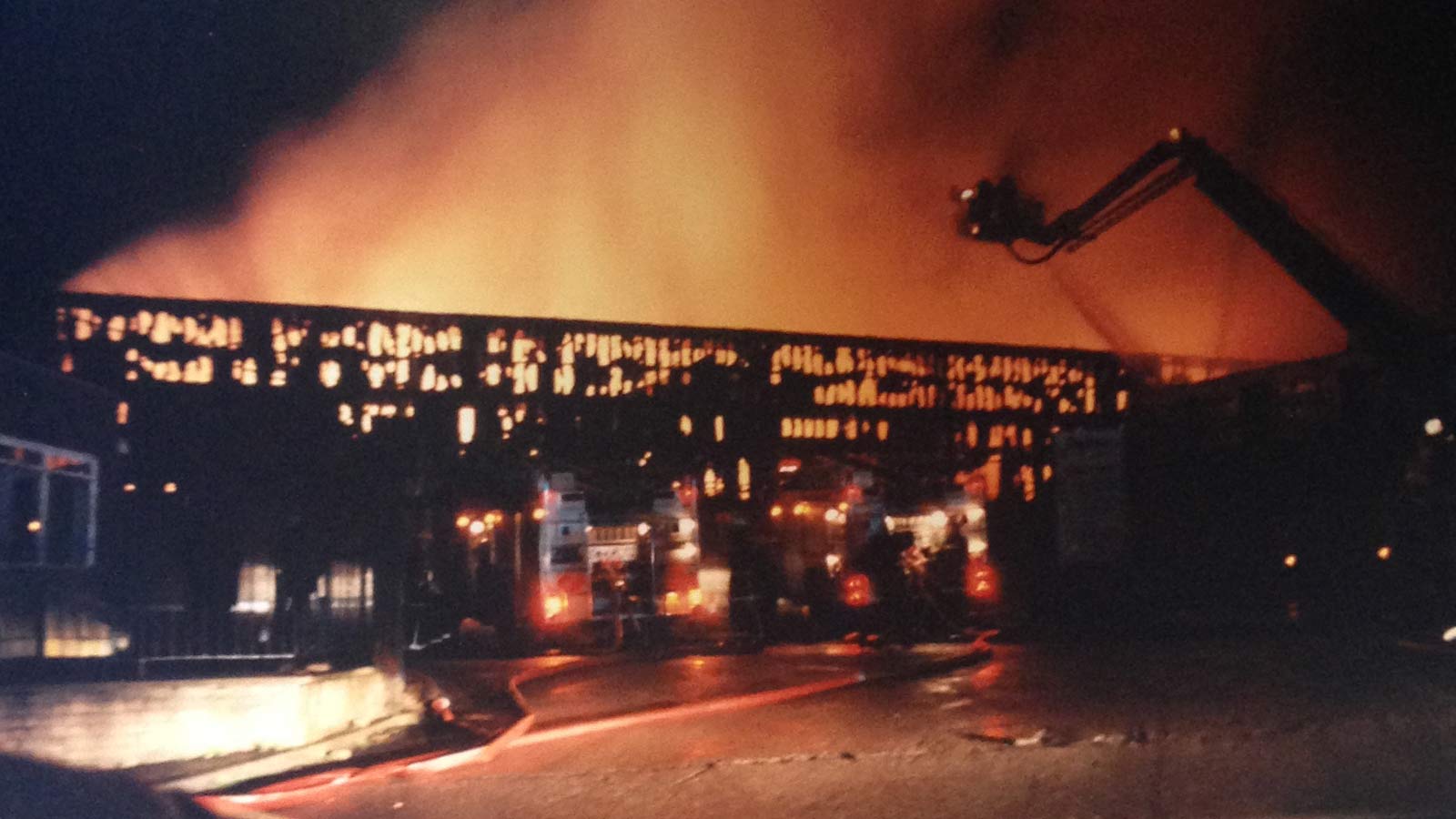 Sigma 3 Kitchens’ factory fire in 1995