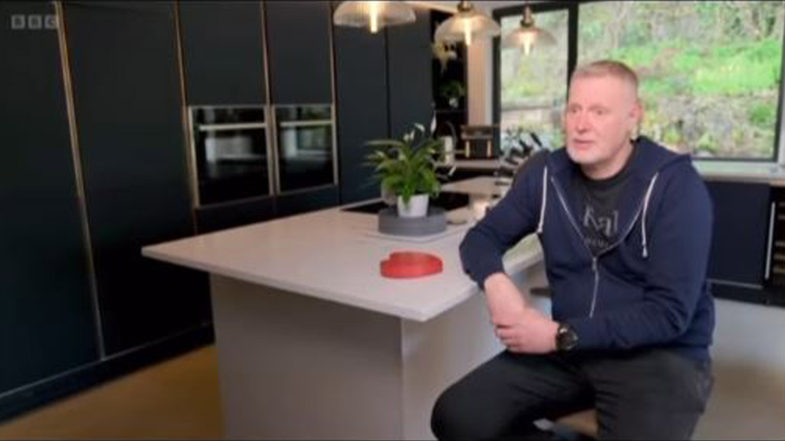 Paul in his Sigma 3 kitchen on Wales' Home of the Year