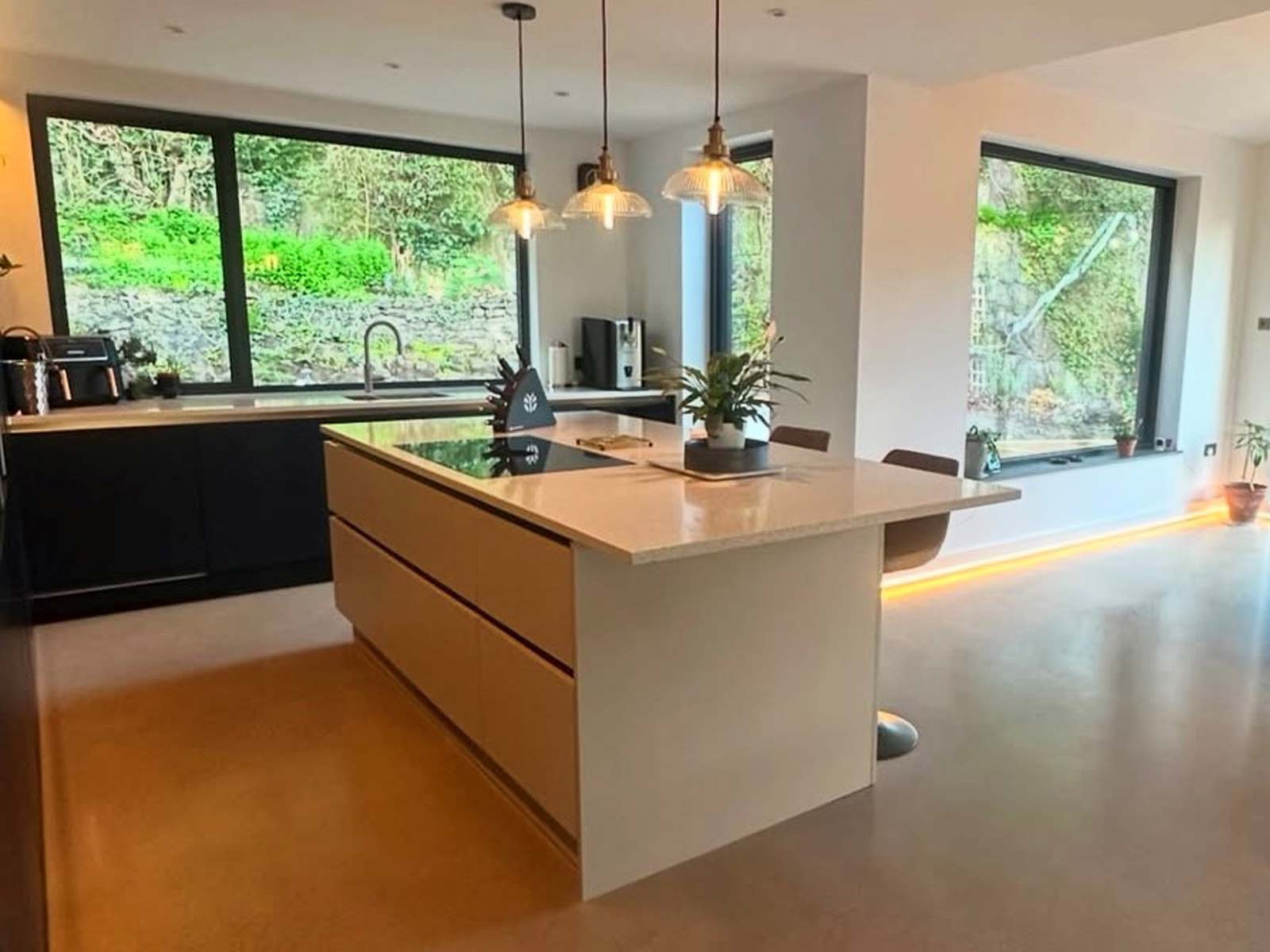 A Kitchen Island on Wales' Home of the Year