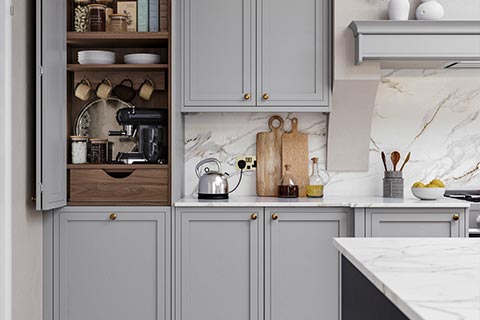Clifton - Painted Inframe Effect Shaker Kitchen