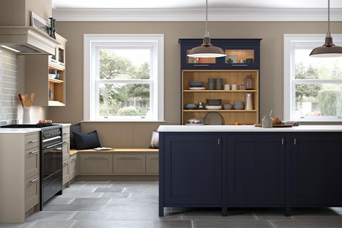 Hardwick - Painted Inframe Effect Shaker Kitchen