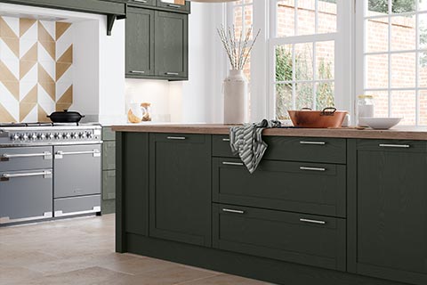 Kensington - Painted effect shaker kitchen