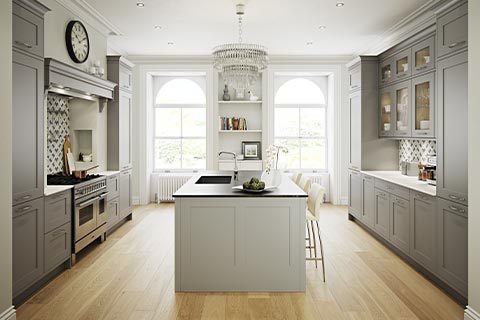Marlborough - Smooth painted shaker kitchen