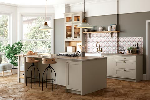 Padstow - Smooth finish shaker kitchen