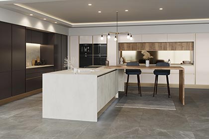 Modern Handleless Kitchen