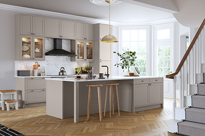 Grey Shaker Kitchen