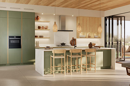 Scandi Handleless Kitchen